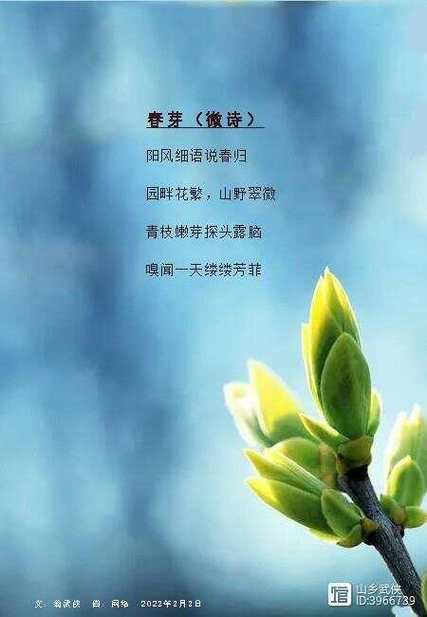 春芽何以萌生诗意？-图2