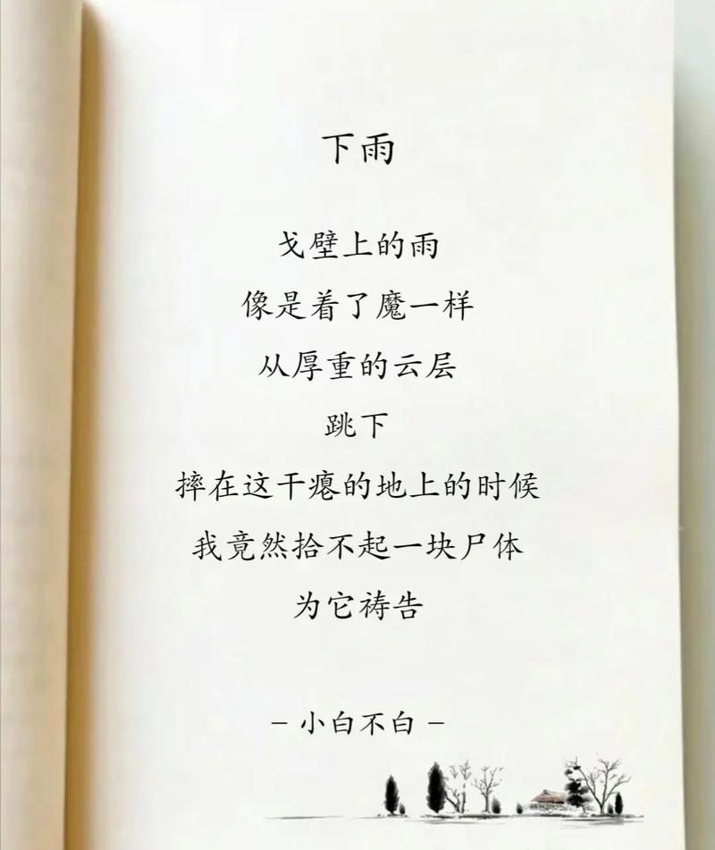 雨水诗中藏着怎样的诗意？-图1