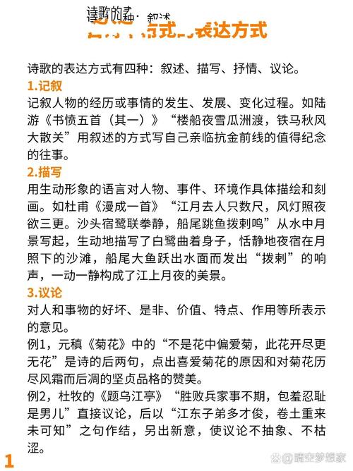 诗歌表达技巧究竟有哪些？如何快速掌握？-图2