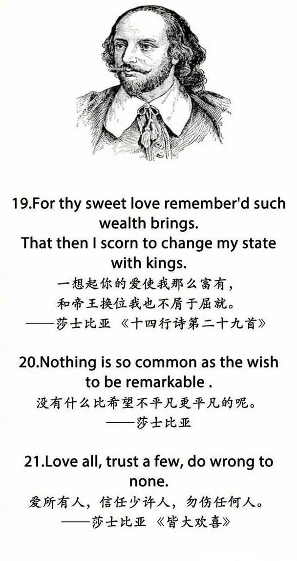 莎士比亚名言-图2