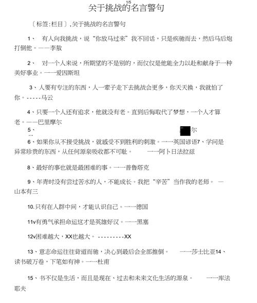 名言如何定义挑战的真谛？-图3