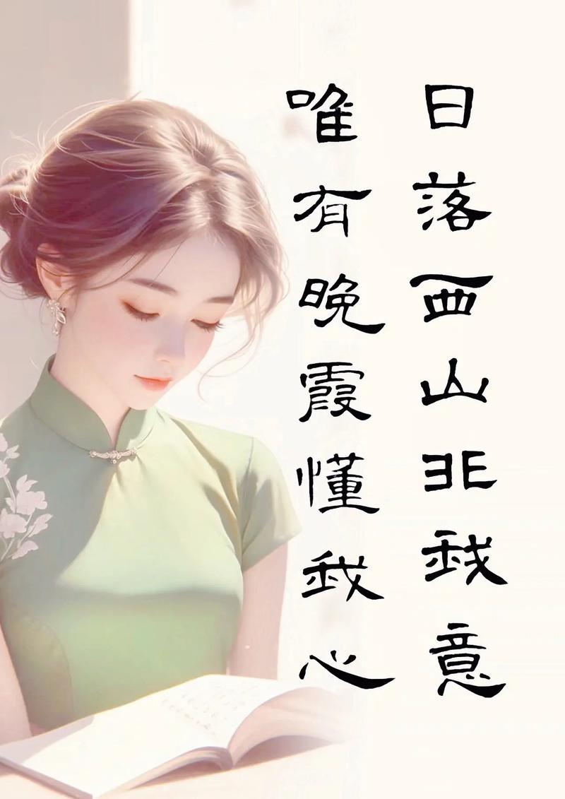 诗歌美女上墙-图1