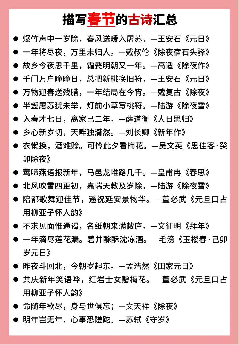 春节诗歌里藏着多少年味？-图3